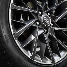 아이리온 쏘나타DN8 호환 18인치 휠 마스크, 쏘나타DN8_전용_18인치_18인치_무광카본블랙, 1세트