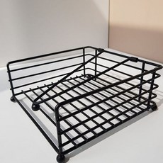 마켓마고Z 티슈 케이스 사각티슈케이스, 블랙 기본형