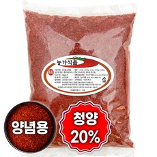 여신 중국산 고춧가루 조미 양념용 매콤한맛, 1개, 2.5kg
