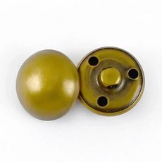 라운드 금속 단추 버섯 생크 장식 빈티지 청바지 자 켓 의류 재봉 재료, BRONZE, 4. Bronze, 1개