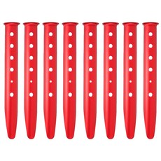 캠핑 샌드팩 모래팩 31cm 8개 1세트 레드