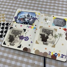 폴꾸 탑꾸 사진꾸미기 모서리스티커 크라프트 벽꾸미기스티커