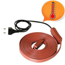 동파 방지 열선 수도관 배관 한파 열선 케이블 동절기 전기 누전 보일러 겨울철 파이프 관리 설비 방한, 상세페이지 참조