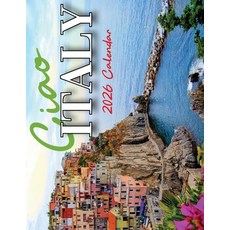 (英文圖書)Ciao Italy 2026 Calendar 平裝版, Baldega Books, 英文