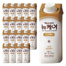 뉴케어 하이프로틴 고단백 HP 200ml 10팩/20팩/30팩/60팩, 20개