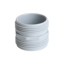 싱크대 S트랩 부속품 배수구 배수호스 교체 배수관 악취방지 배수캡 씽크대 냄새차단, 13.양쪽수나사, 1개