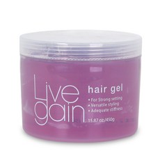 새한 리브겐 헤어 강력 하드 스타일링 통 젤, 450ml, 1개