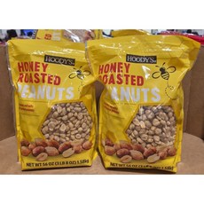후디즈 허니 로스티드 피넛 꿀땅콩 짭짤한 땅콩 코스트코, 1.58kg, 2개