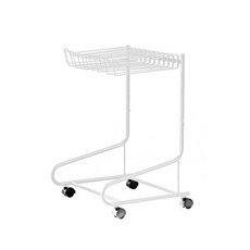 可移動落地式褲子收納架，褲架，有輪子，台灣製造, 1個, 12支吊掛架白色,可貨到付款超商店到店限1件