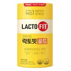 종근당건강 락토핏 생유산균 골드, 100g, 2개