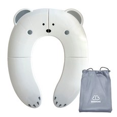 베비몽 휴대용 접이식 유아 변기 커버 전용 파우치 포함, 1개