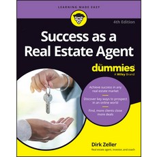 (영문도서) Success as a Real Estate Agent for Dummies Paperback, English, 9781394258246