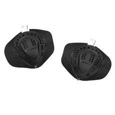 KOMINE 摩托車護具，輕量透氣，人體工學設計，高強度防護，通用尺寸, 黑, 1套