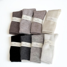 울양말 장목 겨울 중목 보온 양말 임산부 조리원 골지 따듯한 도톰 여성