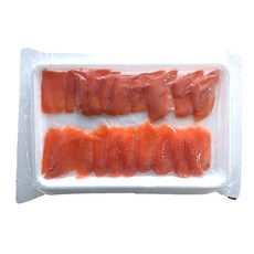 초밥용 송어 슬라이스 6gX20미(120g) 샐러드 샌드위치 비훈제 초연어 대체 초밥재료, 1개, 120g