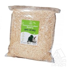메가파라 프리미엄 편백 나무 베딩 1kg 토끼바닥재