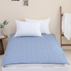 [코스트코] April At Home 면 솔리드 밴드 패드 - 싱글 670185, 블루