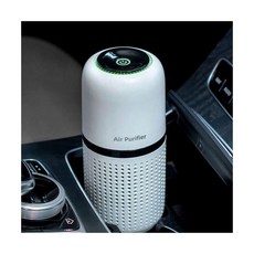 크로스보더 공기청정기 차량용 가정용 캠핑용 데스크 사무실용 공기클리너 충전식 휴대용 KC인증, 크로스보드 충전식 공기청정기(블랙)