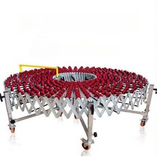 컨베이어 하역 유물 트럭 로딩 슬라이드 무동력 트랙 텔레스코픽, C. 3세대 푸라이 휠(60cm) 1m, 1개