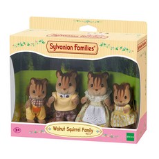 실바니안 4172 호두 다람쥐 가족 피규어 3136, 1개