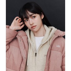 [국내매장판] 리 LEE 후드 니트 베스트 베이지 LE2503KT08BE 164638