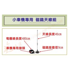 超音速 T1 無線電小車機專用 磁鐵天線組, 1個