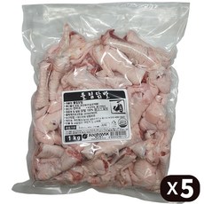 프레쉬맥스 닭발 원료 튤립닭발, 5개, 1Kg