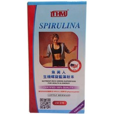 康富 魚美人生機螺旋藍藻粉末 150g/瓶, 1個