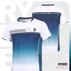 라이더 아울렛 2024R-7 경기복 반팔티 배드민턴 탁구 피클볼 스포츠의류