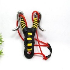 藏羚羊角戶外冷彎半定位牛魔王傳統彈弓 正品一體不銹鋼牛角圓皮, 纏好亮面牛魔王+2號禮包, 1個