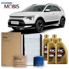 디올뉴 니로 2세대 하이브리드전용 (22-년식) 순정필터+지크오일 0W16, 1개