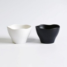 국산 멜라민 죽그릇 국물그릇 장국공기 수정과 식혜그릇, 10개, 크림