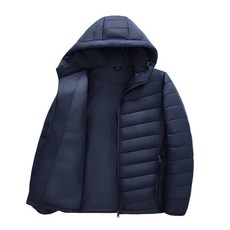 連帽輕薄羽絨外套，防風防水登山機車騎行服