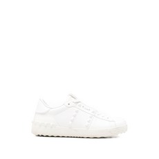 발렌티노 가라바니 중고 락스터드 장식 레이스업 스니커즈