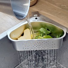 판플리 스테인리스304 음식물 거름망, 본체+스테인리스 고리