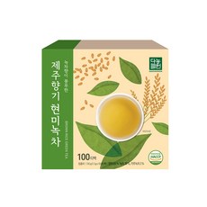 다농원 제주향기 현미녹차 100T, 1.3g, 100개입, 1개