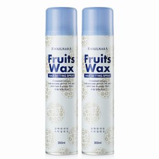 [과일나라] 후르츠왁스헤어스프레이 300ml, 2개