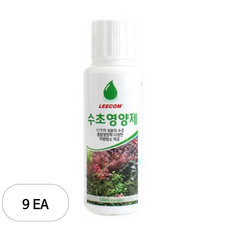 리컴 수초영양제, 120ml, 9개