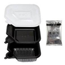 캠핑 낚시 공원 불없이 뜨겁게먹는 발열용기 1인분용, 1개