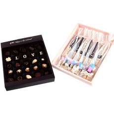 Sang Sang and 巧克力+巧克力棒DIY禮盒組, 25種, 1組