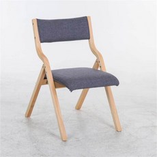 가정용 접이식 의자 스툴 알루미늄 미끄럼장지 폴딩 스 간의 65cm 보조의자, 다크 그레이 린넨