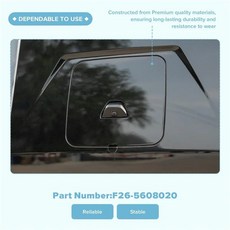 체리 제투어 트래블러 스페어 타이어 프레임 커버 후면 외부 카메라 휠, 1. Black