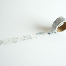 莫莫日貨 Yohaku 原創系列 2025 6月新品 日本製 燙金 和紙膠帶, 1個, 01.馬祖卡 YH001