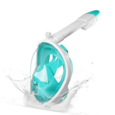 스노클링 2세대풀페이스물안경 스노쿨링 스노쿨링마스크, 민트