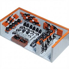 군사 군인 무기고 군사기지 블록 b2340527, 1세트