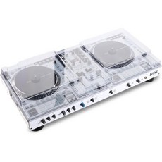Decksaver 보호 커버 Rane One MK1 및 MK2와 호환 연기 투명 색상의 매우 내구성 있는 폴리카보네이트 덮개