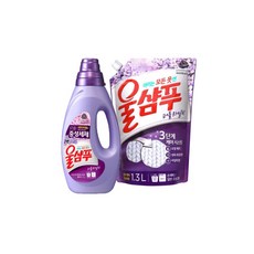 애경 울샴푸 라일락 오리지날 용기 리필 세탁세제 니트세탁 섬세섬유세탁, 1개, 1L