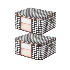 라이프핵 옷 의류 이불정리함 보관함, 그레이, 2개