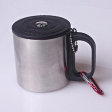 200ml (7451)-O 나침반 이중 등산컵 1P