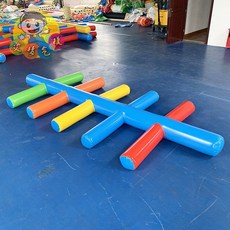 에어바운스 징검다리 교구 어린이집 유치원 축제 단체 협동 놀이 스포츠 에어 장애물, 1. 4m 길이 사다리